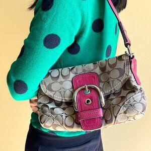 Coach Soho Signature Small Flag bag - Excellent Condition